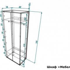 Шкаф платяной Мебелеф-15 | фото 7