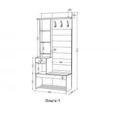 ОЛЬГА Прихожая (модульная) | фото 3