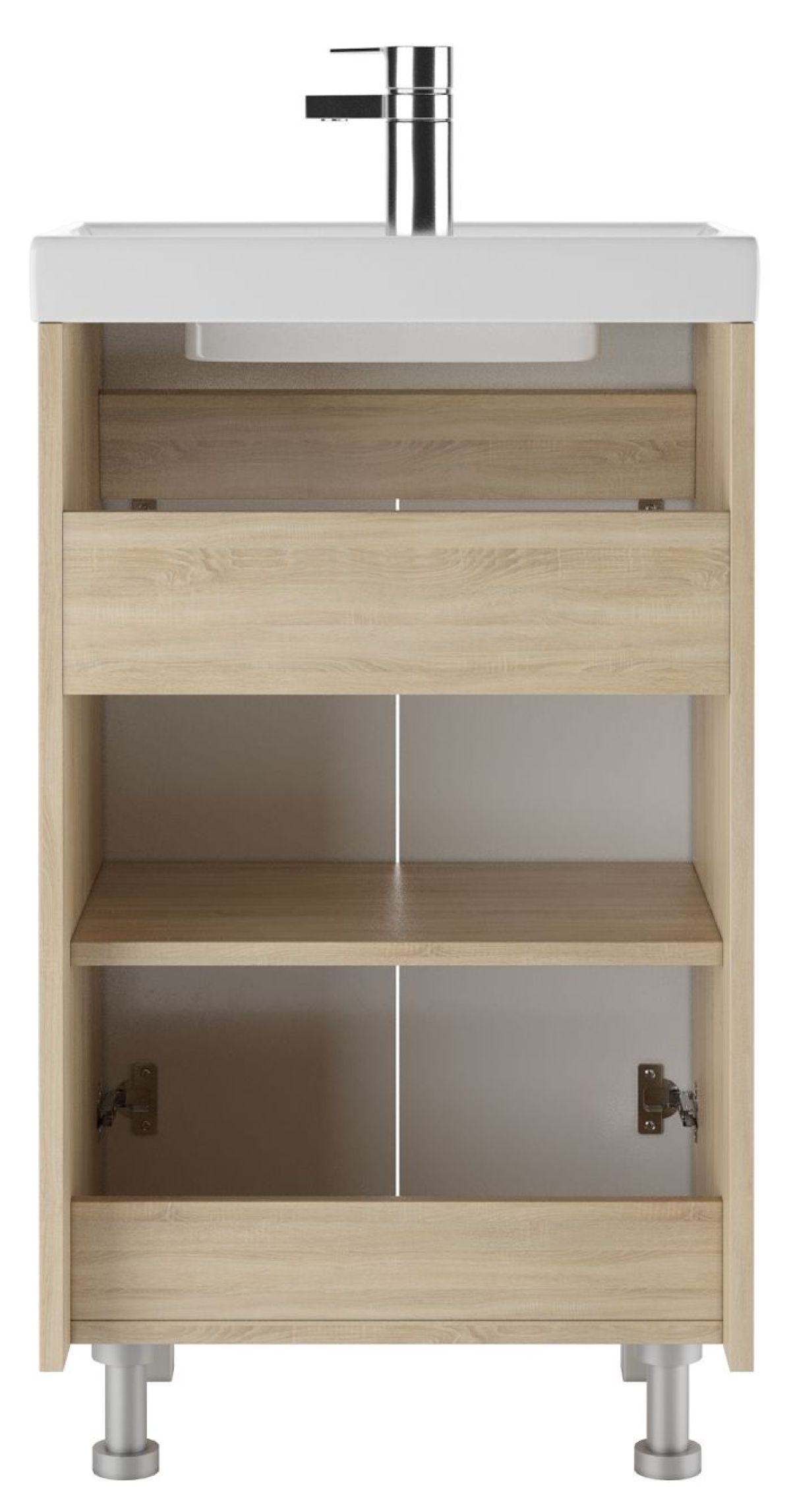 Тумба под умывальник "Енисей 50" Мечта без ящика Дуб сонома АЙСБЕРГ (DM2312T) | фото 3